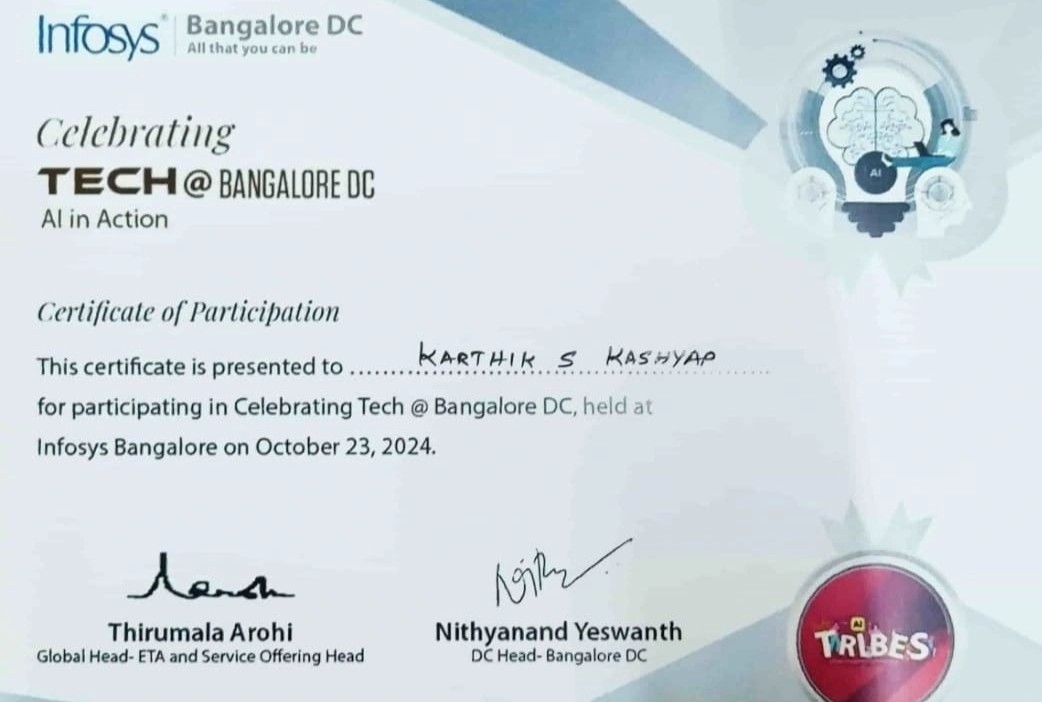 Infosys Project Presentation