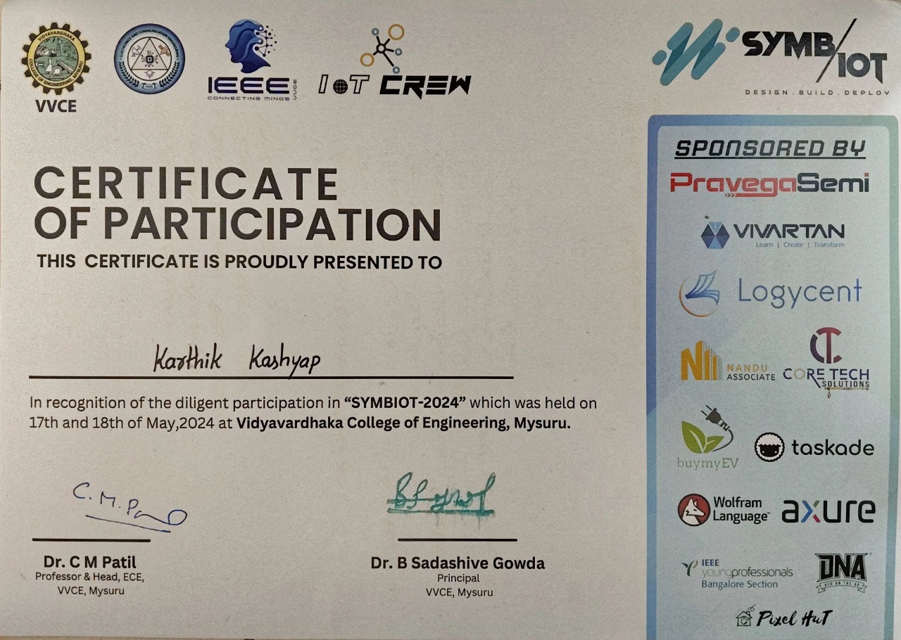 Symbiot VVCE Hackathon